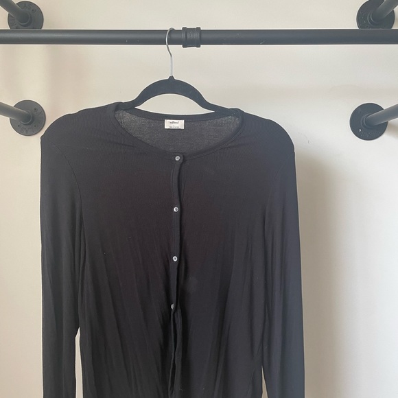 Aritizia Black Button Down - Picture 2 of 3